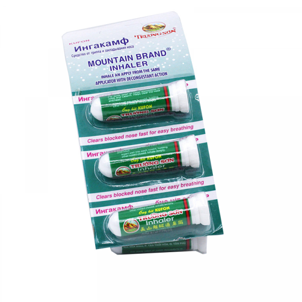 Ống Hít Mũi Trường Sơn Mountain Brand Inhaler (Dây6 Ống)