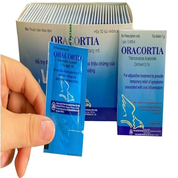 Oracortia Bôi Nhiệt Thái (Hộp 50 Gói)