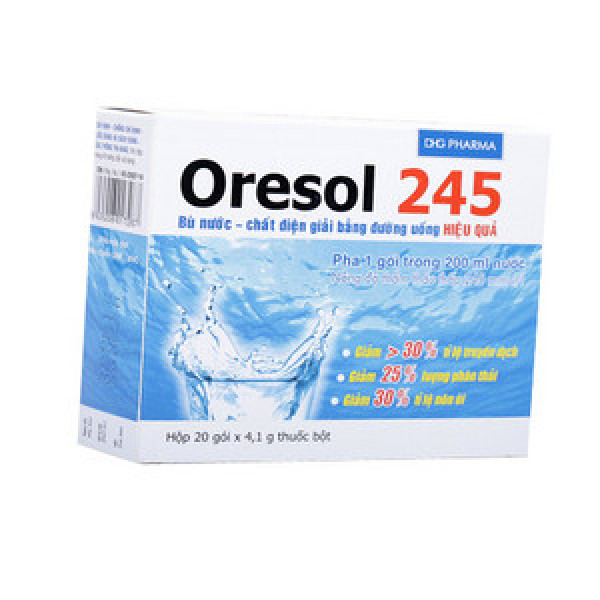 Oresol 245 _Dhg (H20Gói4,1Gr)