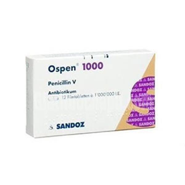 Ospen 1000Mg (Peni) _Sandoz Áo (H10 Vỉ X 10V)