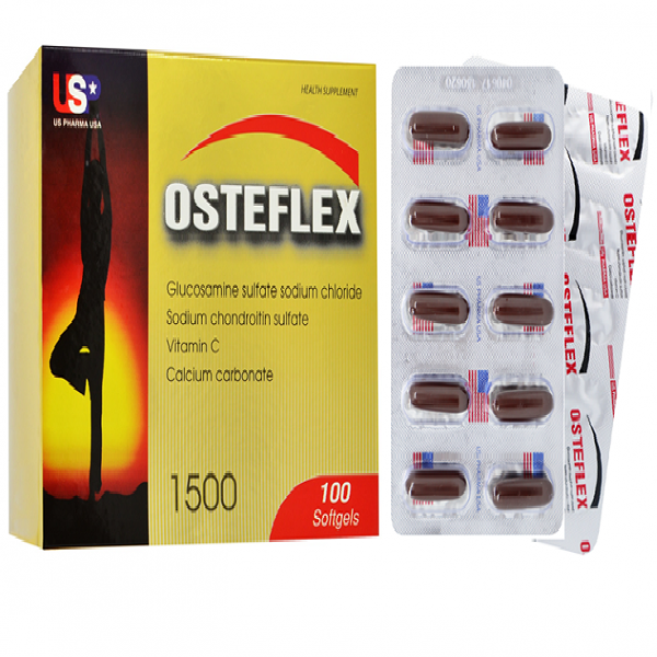 Osteflex (Glucosamine 1500Mg) _Usp (H10Vỉ X 10V Nang Mềm)