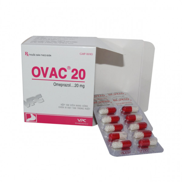Ovac 20Mg Omeprazol _ Cửu Long (H100V)