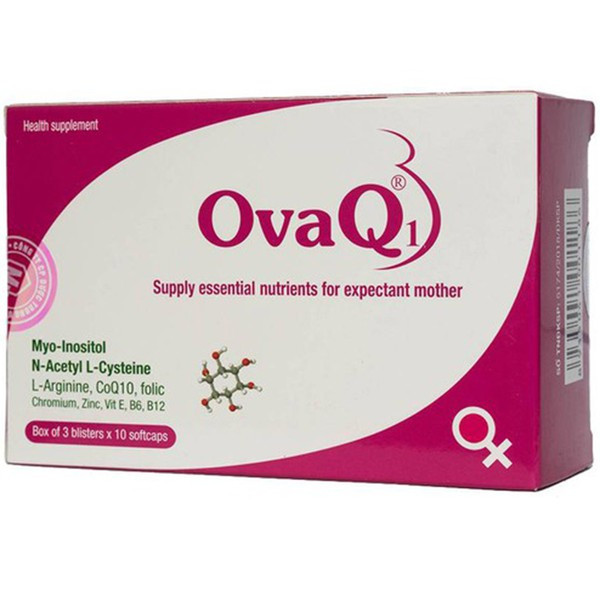 Ovaq1 Thuốc Bổ Trứng _Mediplantex (H30V) Bé