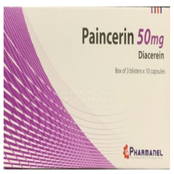 Paincerin 50Mg (Diacerin) _Hy Lạp (H3 Vỉ X 10V)