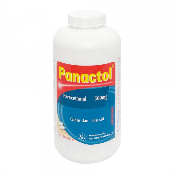 Panactol 500Mg (Paraceramol) _Khapharco (C1000V)
