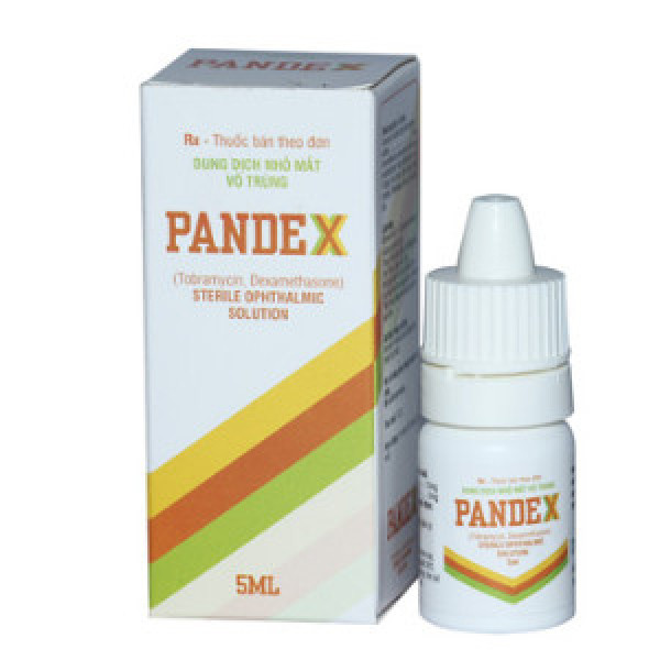 Pandex Nhỏ Mắt (Tobra + Dexa ) _Dược Khoa (Cọc10L5Ml)