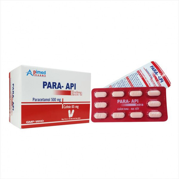 Para-Api Extra Paracetamol 500Mg Apimed (H100V)