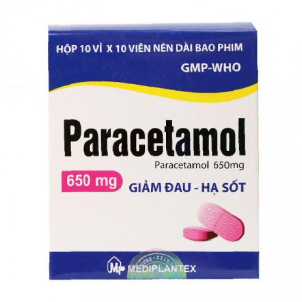 Paracetamol 650Mg Mediplantex (H100V)