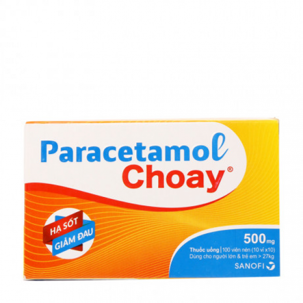 Paracetamol Choay 500Mg Sanofi (H100V)