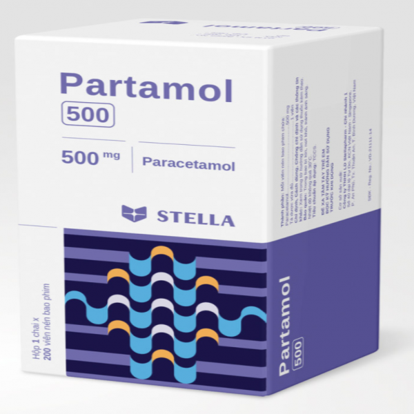 Partamol Paracetamol 500Mg Stella (C200V)