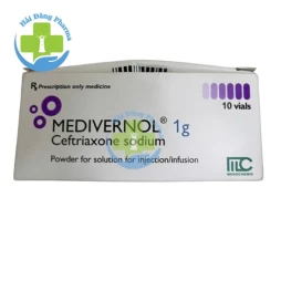 Medivernol 1g (H/10 lọ)