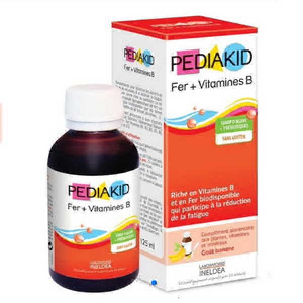Pediakid Appetit Tonus Syrup Ineldea (Lọ125Ml) Sắt