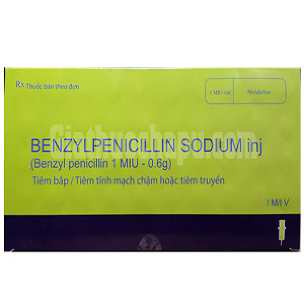 Penicilin Sodium Benzyl Tiêm Trung Quốc (H/50 Lọ)