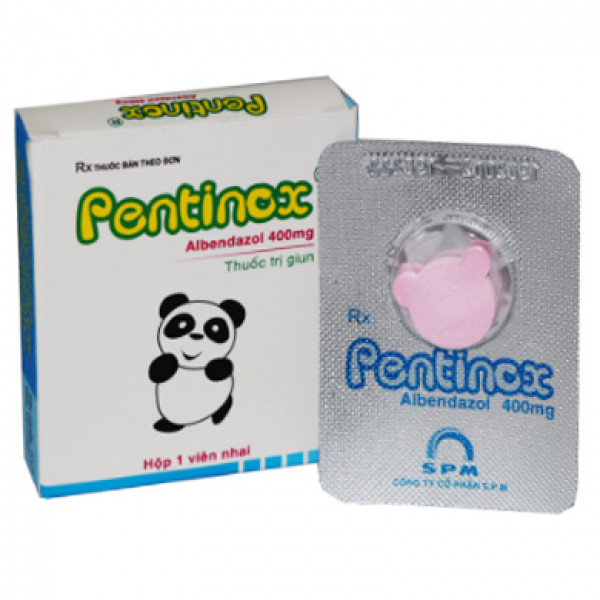 Pentinox (Albendazol 400Mg) Giun Gấu _Spm (H1V)
