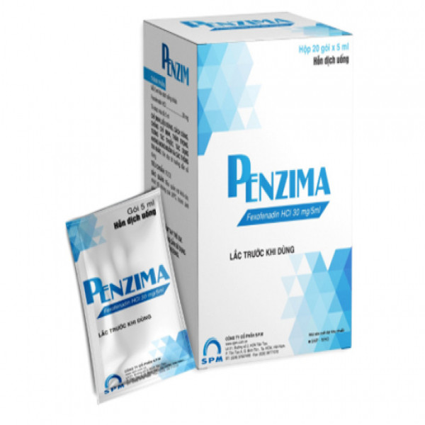 Penzima 30Mg5Ml Spm (Fexofenadin) (H20Gói5Ml)