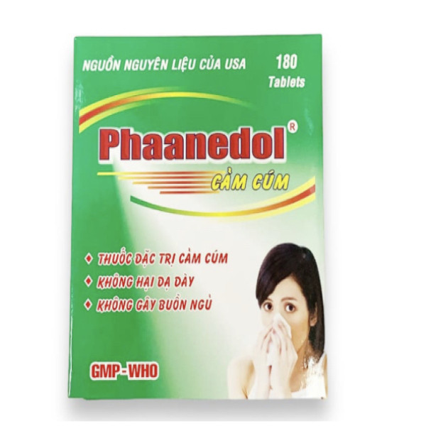 Phaanedol Cảm Cúm _Nic (H180V)