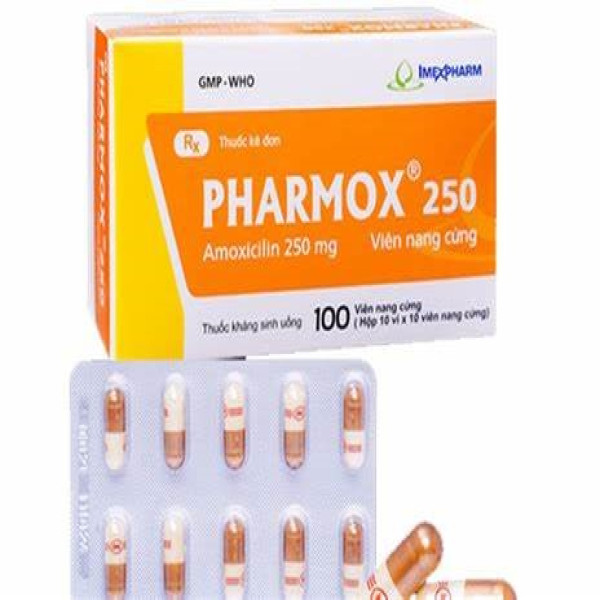 Pharmox 250Mg (Amoxcillin) _Imexpharm (H100V)