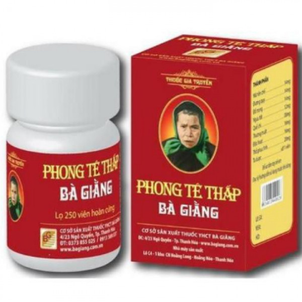 Phong Tê Thấp Bà Giằng (L250V)