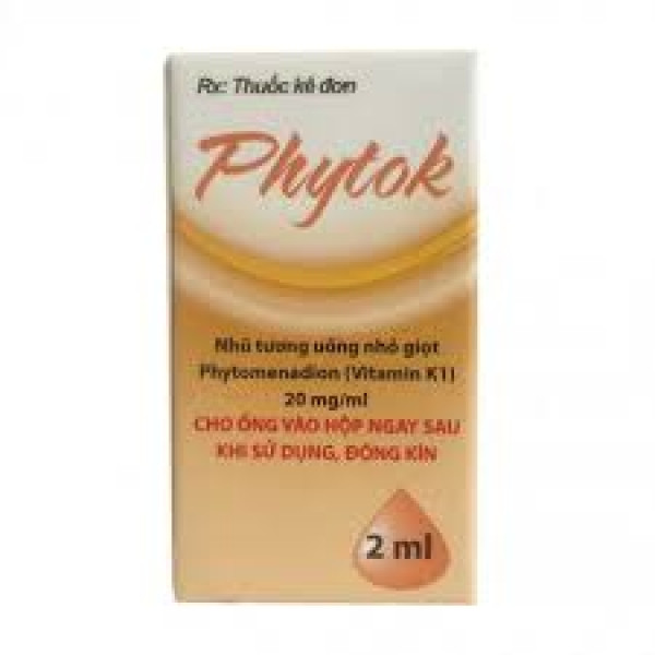 Phytok K1 20MgMl (Lọ2Ml)