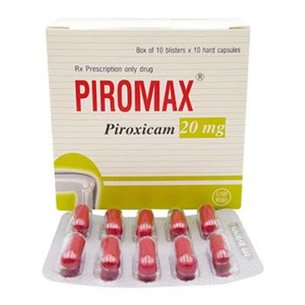 Piromax (Piroxicam 20Mg) _Trà Vinh (H100V)