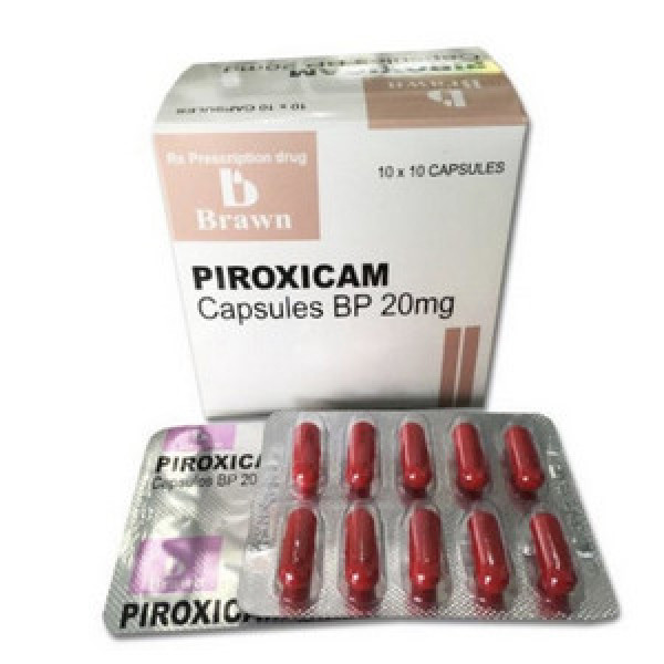 Piroxicam Capsules 20Mg - Brawn (H100V)