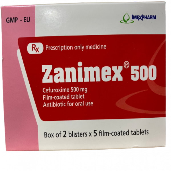 Pms-Zanimex 500Mg Imexpharm (H10V)