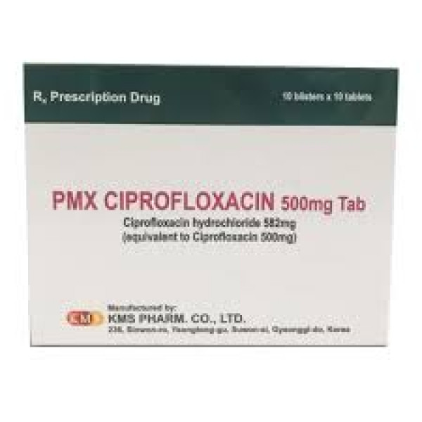 Pmx Ciprofloxacin 500Mg Tab (H100V)