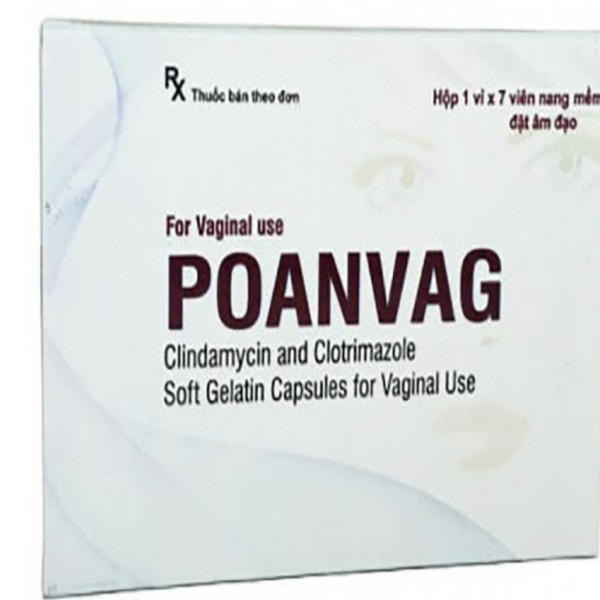 Poanvag (H1 Vỉ X 7 Viên) Viên Đặt Pk Trứng