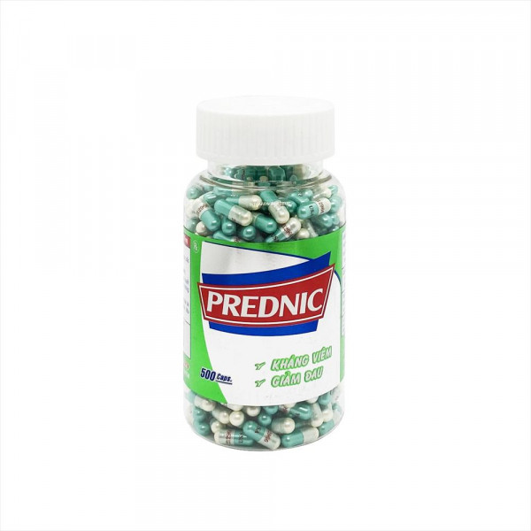 Prednic (Dexa) Nang _Nic (Lọ500V) - Xanh