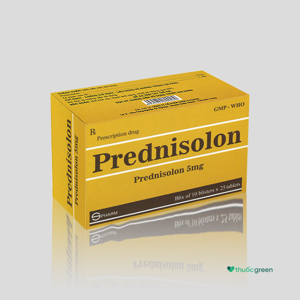 Prednisolon 5Mg Spharm Nhộng (H250V)