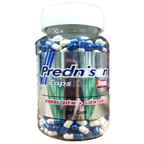 Prednison 5Mg Caps _ Nang Nic (C500V) Đắt