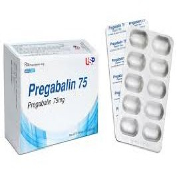 Pregabalin 75Mg _Usp (H10 Vỉ X 10V) Vỉ Bạc