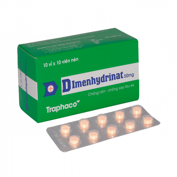 Dimenhydrinat 50Mg Traphaco (H/100V)