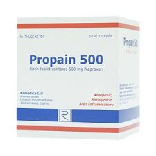 Propain Naproxen 500Mg Remedica (H100V)
