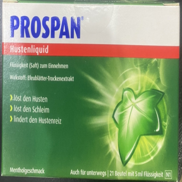 Prospan Gói (Hộp 21 Gói X 5Ml)