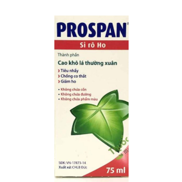 Prospan Siro Ho Đức (C75Ml) - Trắng