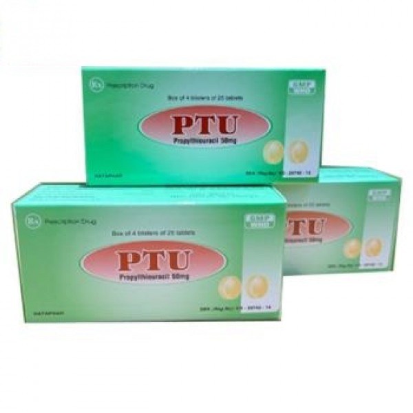 Ptu 50Mg Hataphar (H4 Vỉ X 25V)