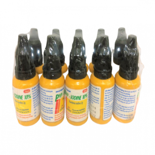 Pvp-Iodine 10% Hadiphar (Lốc10C20Ml)