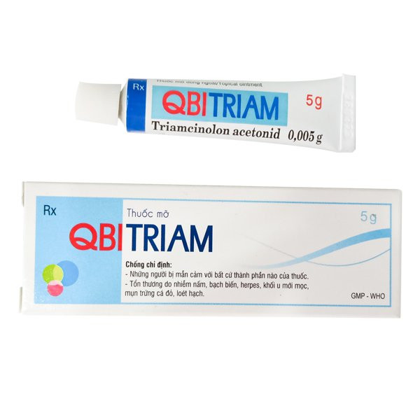Qbitriam (Triamcinolon) Bôi Da _Quảng Bình (Cọc10T5G)