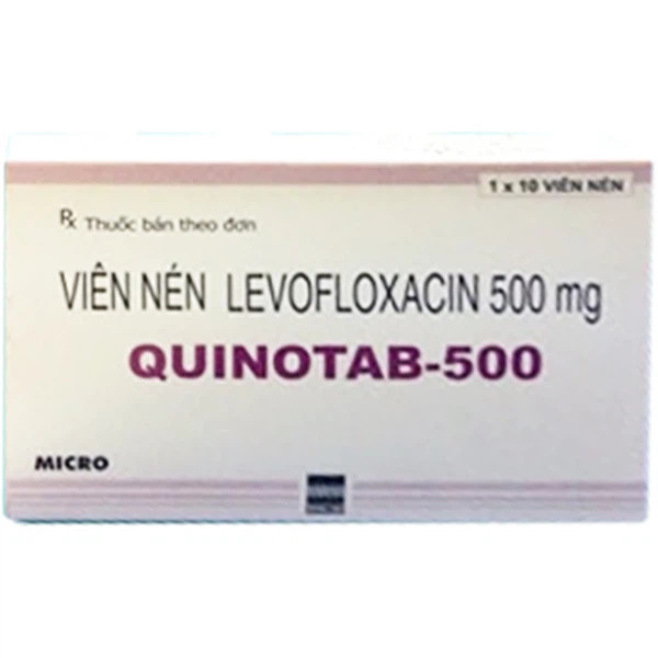 Quinotab-500 (Levofloxacin) _Micro Ấn (H10V)