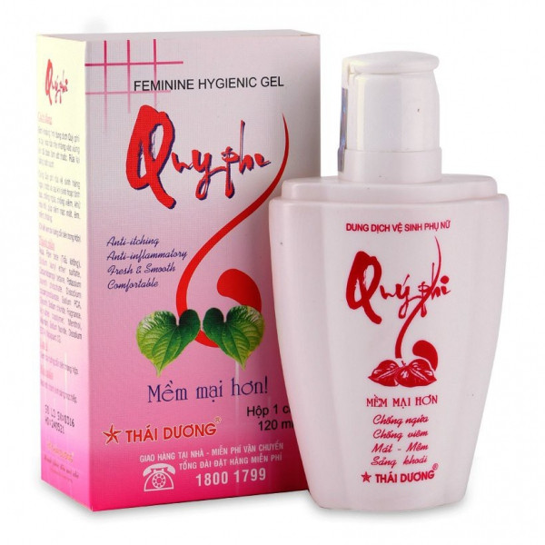 Quý Phi Dung Dịch Vệ Sinh _Thái Dương (C120Ml) - Hồng