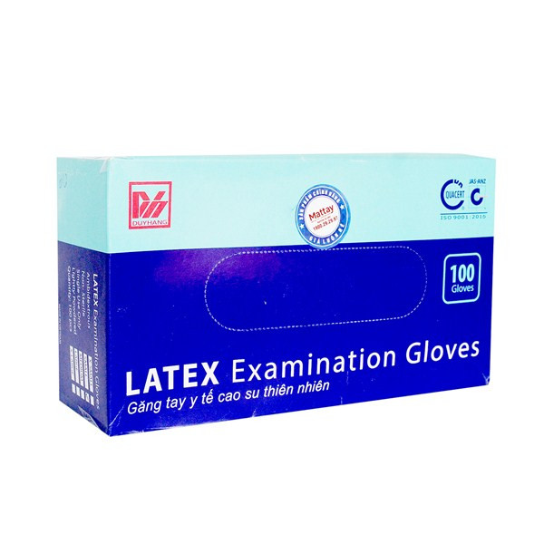 Găng Tay Latex Size M (Hộp/100 Cái)