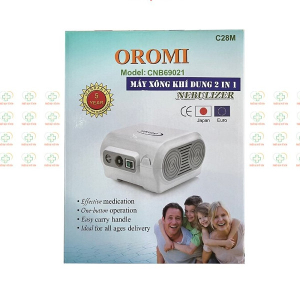 Máy Khí Rung Và Hút Mũi 2 Trong 1 Oromi C28M (H/1C)