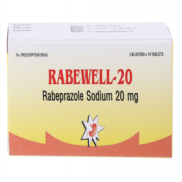 Rabewell-20Mg (Rabeprazol) _Ấn (H30V)