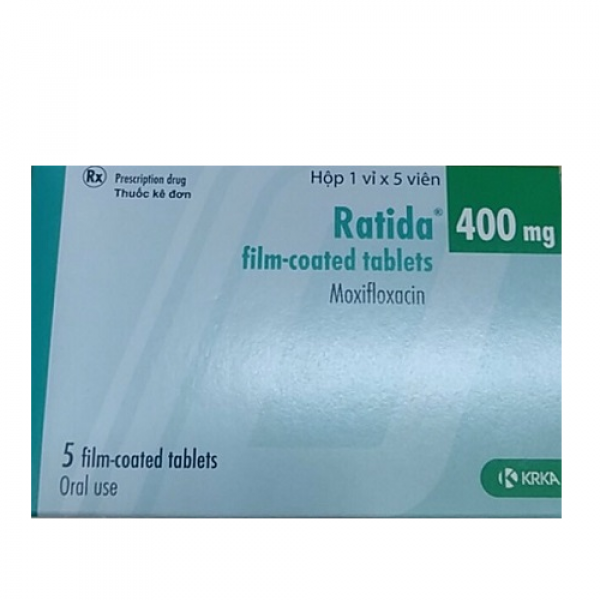 Ratida 400Mg Krka (H5V) Moxifloxacin