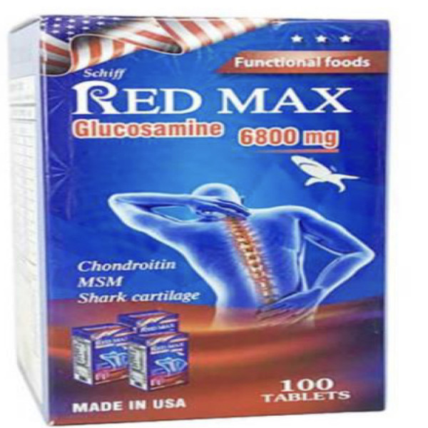 Red Max Glucosamin 6800Mg _ Mỹ (Lọ100 Viên)
