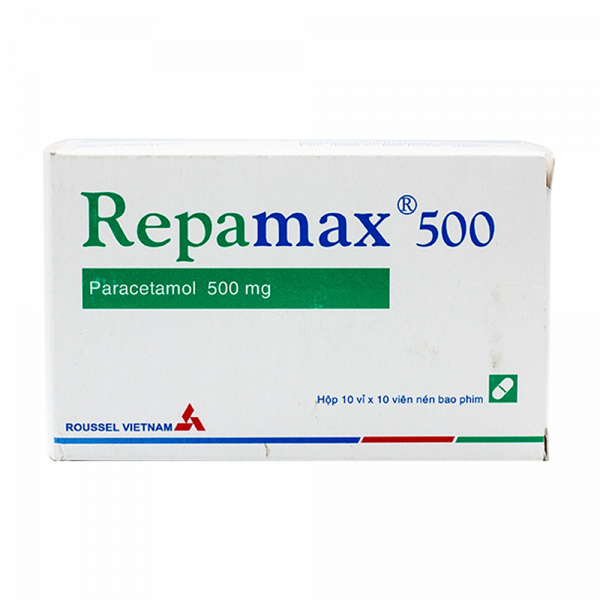 Repamax Paracetamol 500Mg Roussel (H100V)