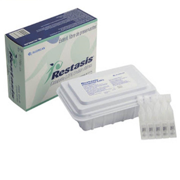Restasis 0,05% Nhỏ Mắt _Mỹ (Hộp30 Tép X 0,4Ml)