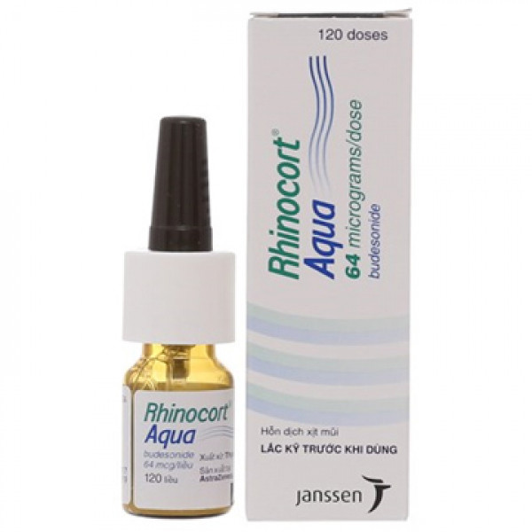 Rhinocort Aqua Spray Astrazeneca (Lọ120 Liều Xịt)