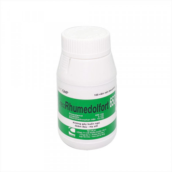 Rhumedol Fort 650Mg _ Tw3 Nén (L100V)